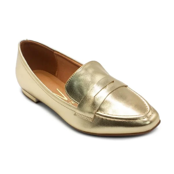 Mocassim Vizzano Feminino Metalizado Premium 1351.105 - Dourado - Imagem 2