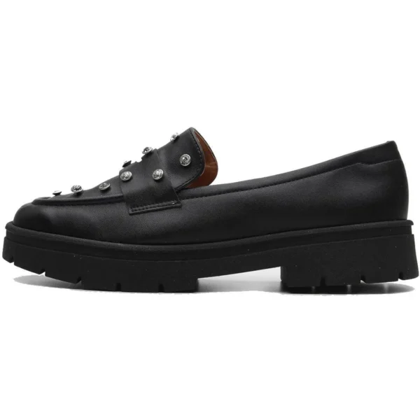 Mocassim Vizzano Tratorado Spikes Feminino - Preto - Imagem 4