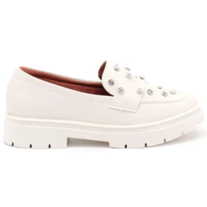 Mocassim Vizzano Pelica Tratorado Brilho Feminina 1422105 - Off White