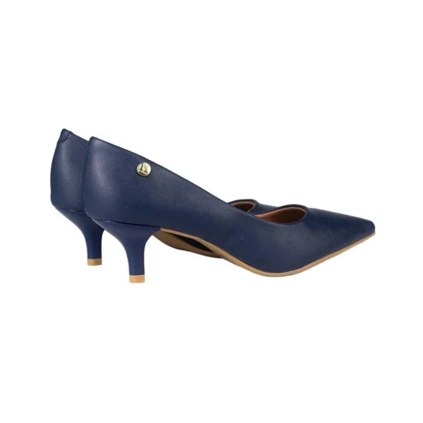 Sapato Scarpin Vizzano Bico Fino Pelica - Azul - Imagem 5