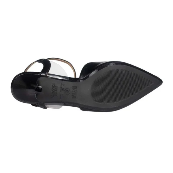 Sapato Scarpin Vizzano Vinil Bico Fino - Preto - Imagem 5