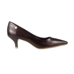 Sapato Scarpin Vizzano Clássico Salto Baixo - Marrom