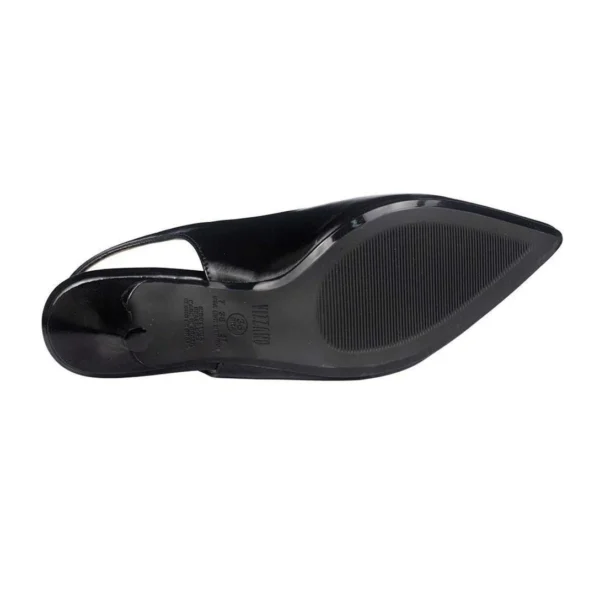 Sapato Scarpin Vizzano Slingback Salto Médio - Preto - Imagem 6