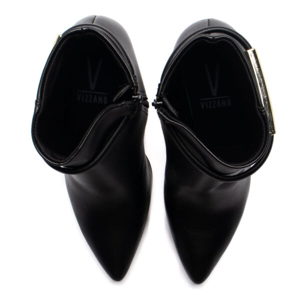 Bota Feminina Vizzano Cano Médio Salto Fino Preto - Imagem 4