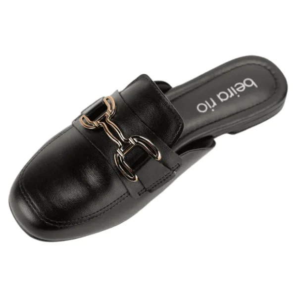 Mule Feminino Bico Quadrado Beira Rio 4323.100 Preto - Imagem 2