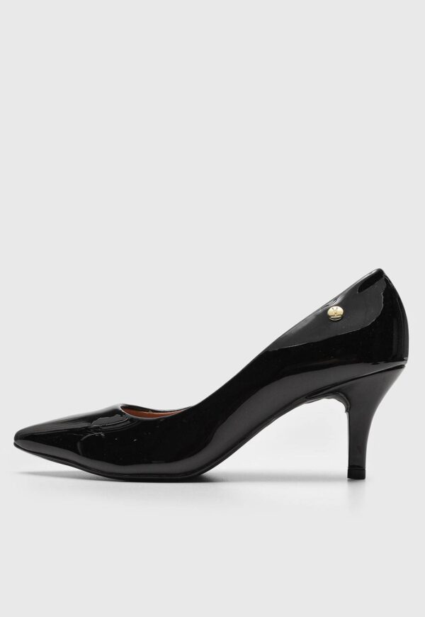Scarpin Vizzano Verniz Preto | Vermelho - Imagem 3